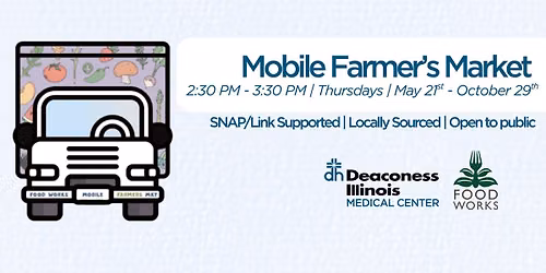 Mobile Farmer's Market | Every Thursday May 21st - August 10th