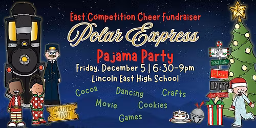 Polar Express Pajama Party
