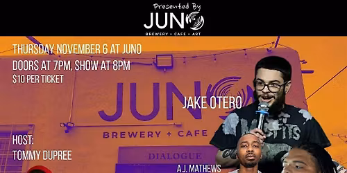 LOL Committee Comedy Showcase feat. Jake Otero + AJ Mathews + Juan Adams