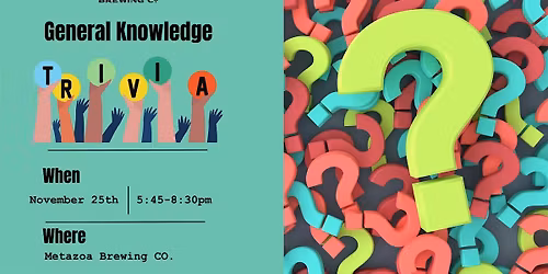 General Knowledge Trivia