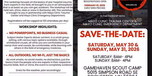 "LOAD N' GO, OR NO?" BACK-TO-BASICS: A TRAUMA WORKSHOP 2026