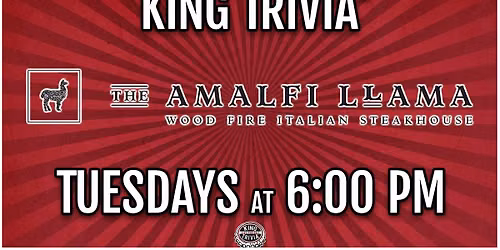 Trivia Night at The Amalfi Llama