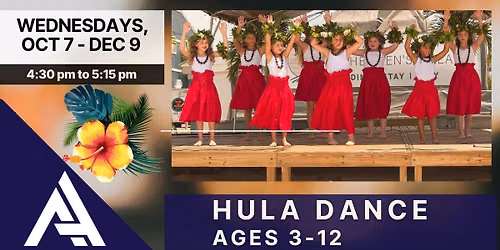 Hula Dance for ages 3-12