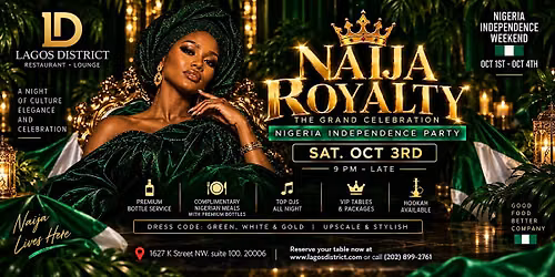 Naija Royalty: The Grand Independence Celebration
