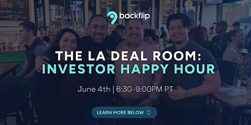 The LA Deal Room: Investor Happy Hour