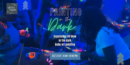 Painting in the Dark: Body Painting Experience