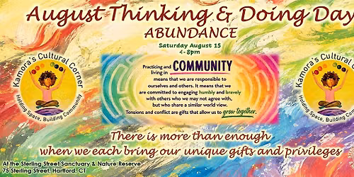 August Thinking and Doing Day