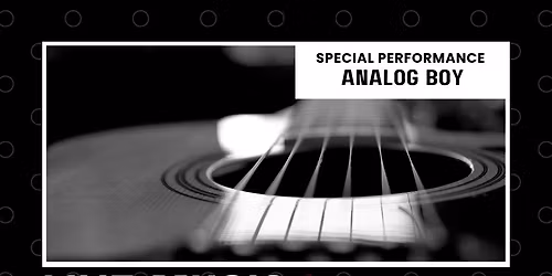 Live Music with Analog Boy