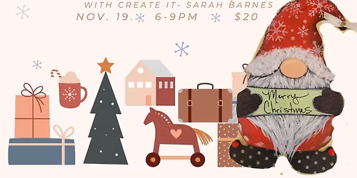 Cozy Gnome Painting Night \ud83c\udfa8\ud83d\udd8c\ufe0f