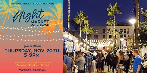 Thursday Night Market in Long Beach