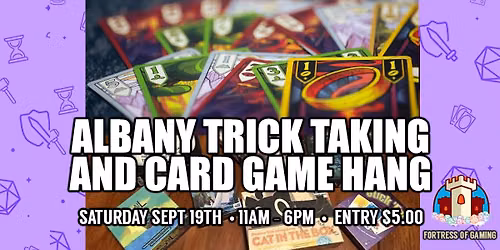 Albany Trick Taking and Card Game Hang