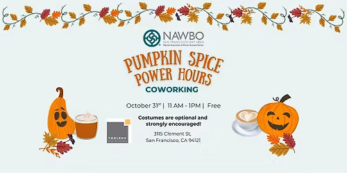 NAWBO SFBA Halloween Coworking Event