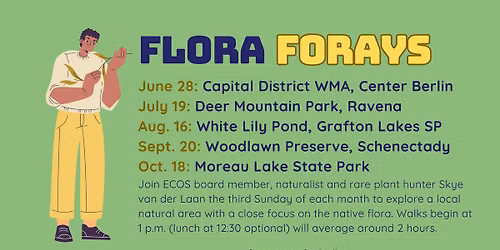 Flora Foray: Deer Mountain Park, Ravena