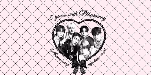5 years with P1harmony - Cupsleeve event!