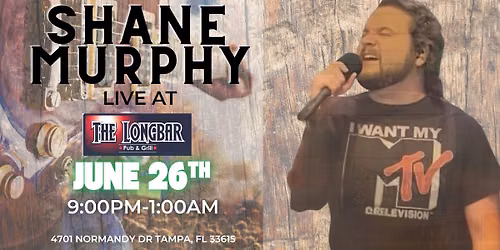 Live Music- Shane Murphy