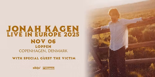 Jonah Kagen (US) - with special guest: The Victim \/\/ Loppen