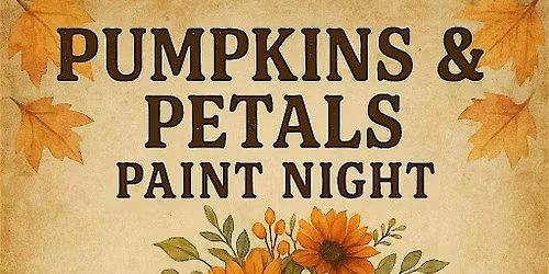 Pumpkins & Petals \u2013 A Fall Painting Night at Adonna\u2019s Garden St. Caf\u00e9