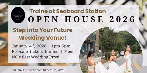 TRAINE at Seaboard Station 2026 Open House