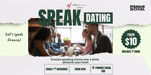 Speak Dating - Let's speak French!