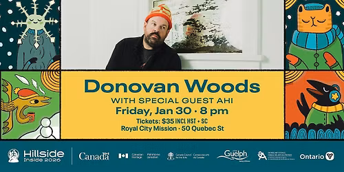 Donovan Woods with special guest AHI