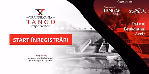 Transilvania Tango Experience 2026, 1-3 Mai 2026