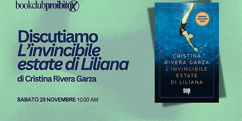 Bookclub Proibito: L'invincibile estate di Liliana