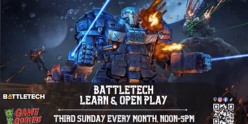 Battletech Alpha Strike Learn and Open Play