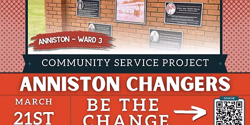 Anniston Changers: Ward 3 Community Clean Up (3/21/26)