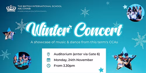 BIS Abu Dhabi Winter Concert