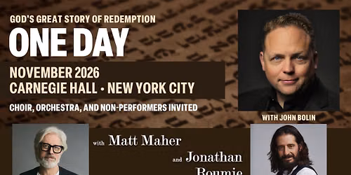 Matt Maher & Jonathan Roumie