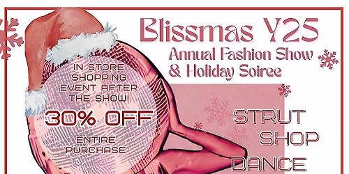Bliss Boutique Annual Holiday Fashion Show