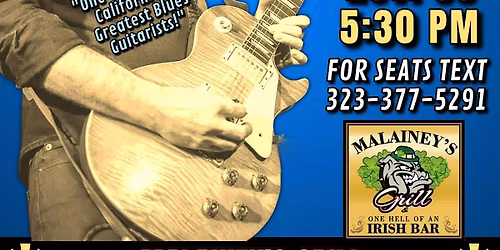 CELSO SALIM - One Of Los Angeles' Greatest Blues Guitarists - Long Beach