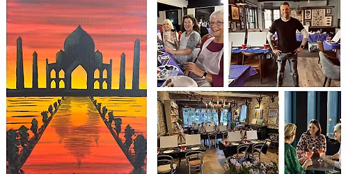 Paint & Sip Night - Crawley - 'Taj Mahal'