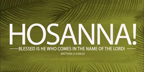 Palm Sunday at Christ Episcopal Church in Rockville