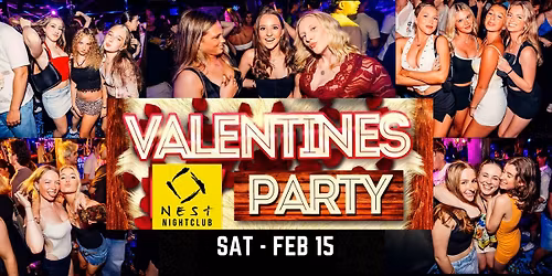 YORK U  VALENTINES PARTY @ NEST | EVERYONE FREE | SAT FEB 15