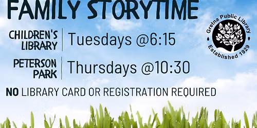 Thursday Family Storytime