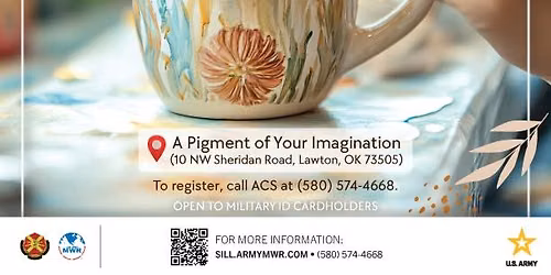 *FREE* Spouses Resiliency Event - Ceramic Pottery