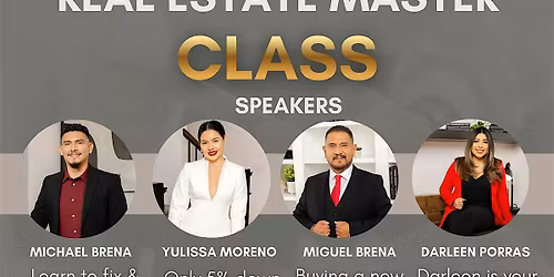 REAL ESTATE MASTER CLASS