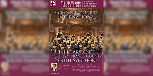 Un grand moment symphonique et culturel \u00e0 l\u2019\u00c9glise de la Madeleine