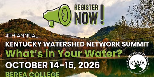 KWA's 4th Annual Kentucky Watershed Network Summit