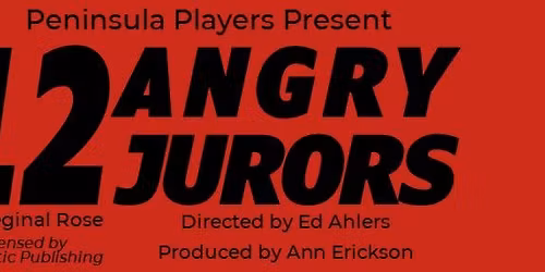 12 ANGRY JURORS - Sunday Matinee @ 2 PM