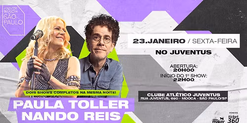 Paula Toller e Nando Reis