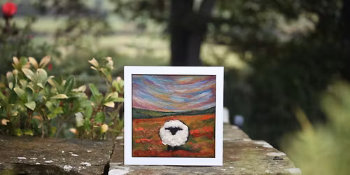 Sheep in the Autumn Dales  – Picture Felting Workshop 18th October 2025