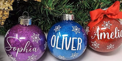 Personalised Christmas Ornament Workshop