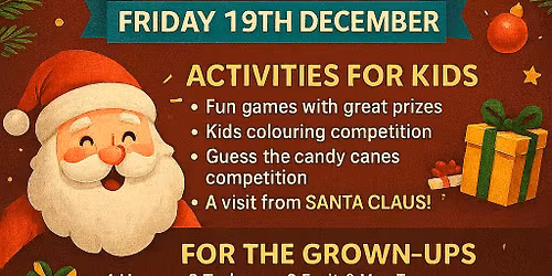 Kids Christmas Night & Toy Raffles