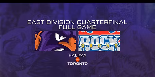 Parking Toronto Rock at Halifax Thunderbirds