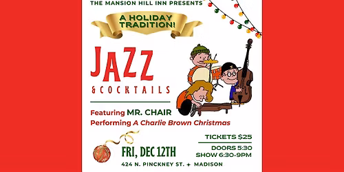A Charlie Brown Christmas with Mr. Chair!