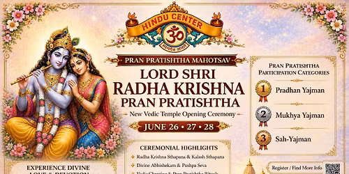 Lord Shri Radha Krishna Pran Pratishtha Ceremoney
