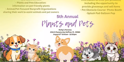 Plants and Pets