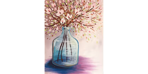 Blushing Bouquet - Paint and Sip in Chicago | Classpop!\u2122